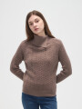 Sweater Ailara Taupe / Mink / Vison