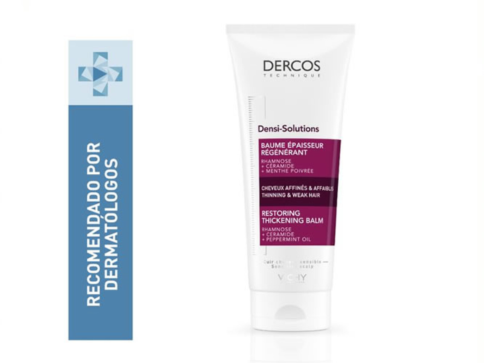 Acondicionador Dercos Densi Solución 150 ml | Cabello Más Grueso y Fuerte