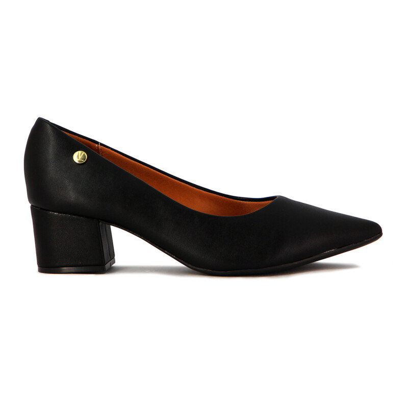 Vizzano Zapato Dama Clásico P/fina T/ Cuadrado Bajo Negro