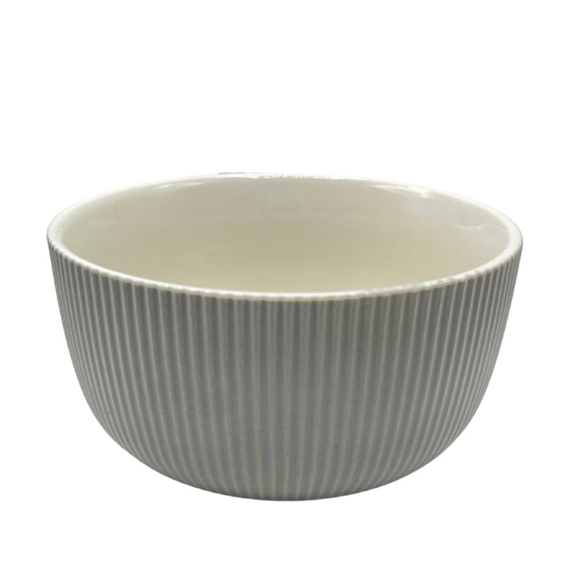 BOWL DE PORCELANA CON RANURAS • 13cm BOWL DE PORCELANA CON RANURAS • 13cm