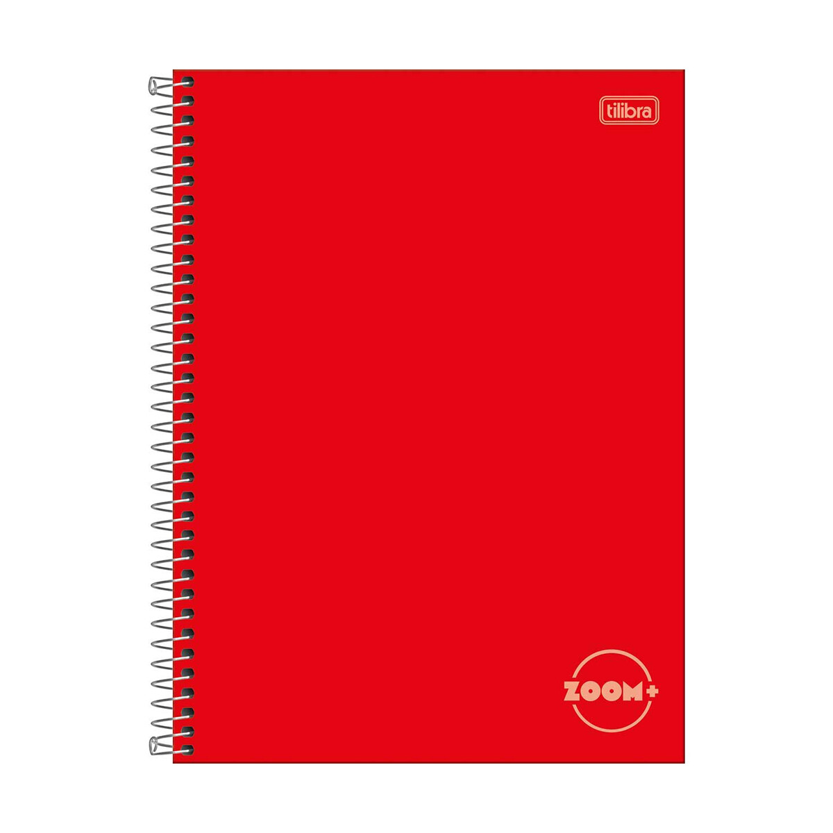 Cuadernola Tilibra 96 Hojas Zoom+ Tapa Dura - Roja 