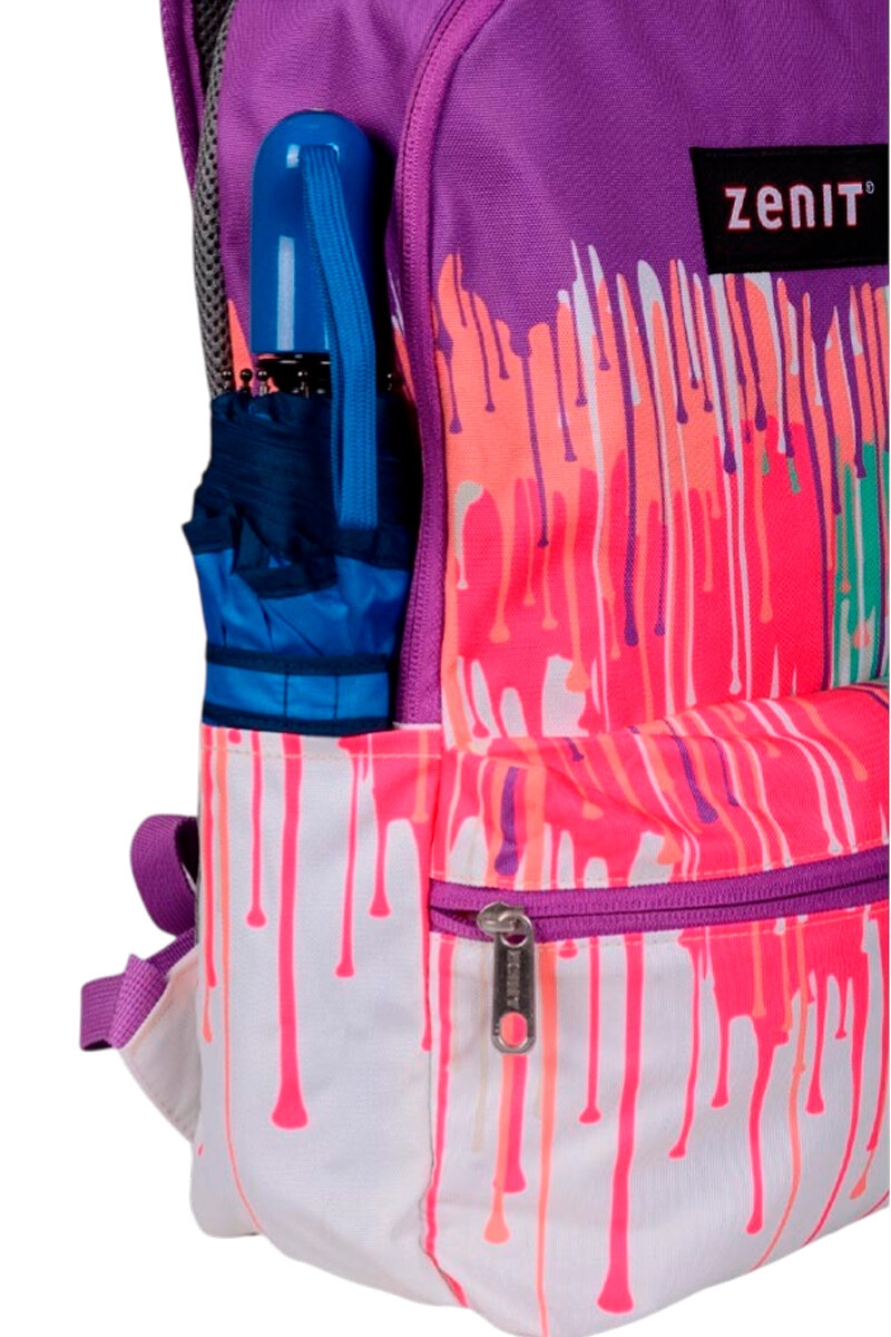 MOCHILA ZENIT HIGH SCHOOL PURPLE DRIP MOCHILA ZENIT HIGH SCHOOL PURPLE DRIP