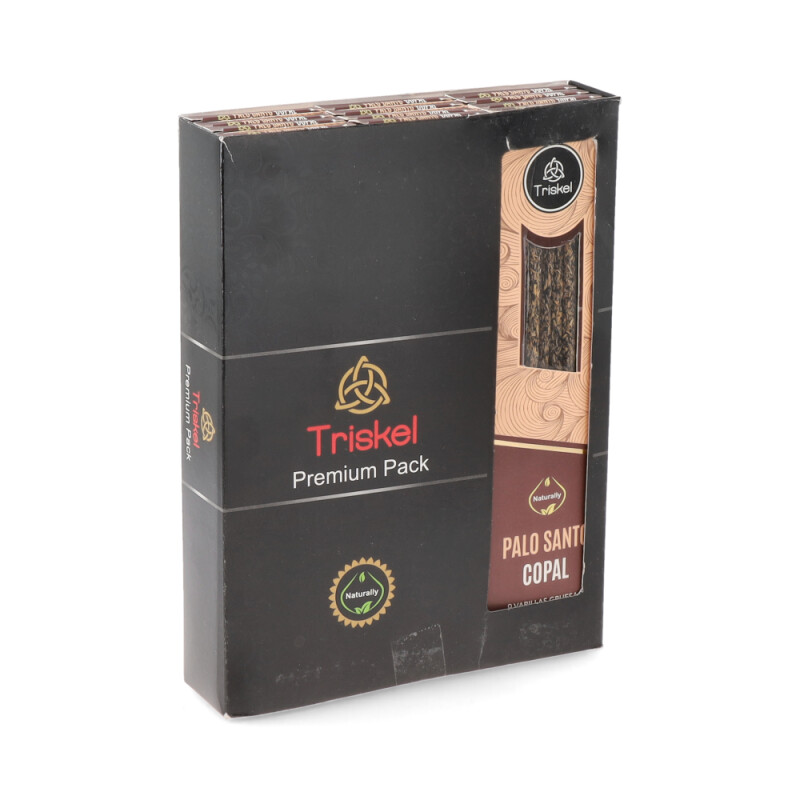 VARITAS TRISKEL CAJA DE MASALA 15GR X12 Palo Santo/copal