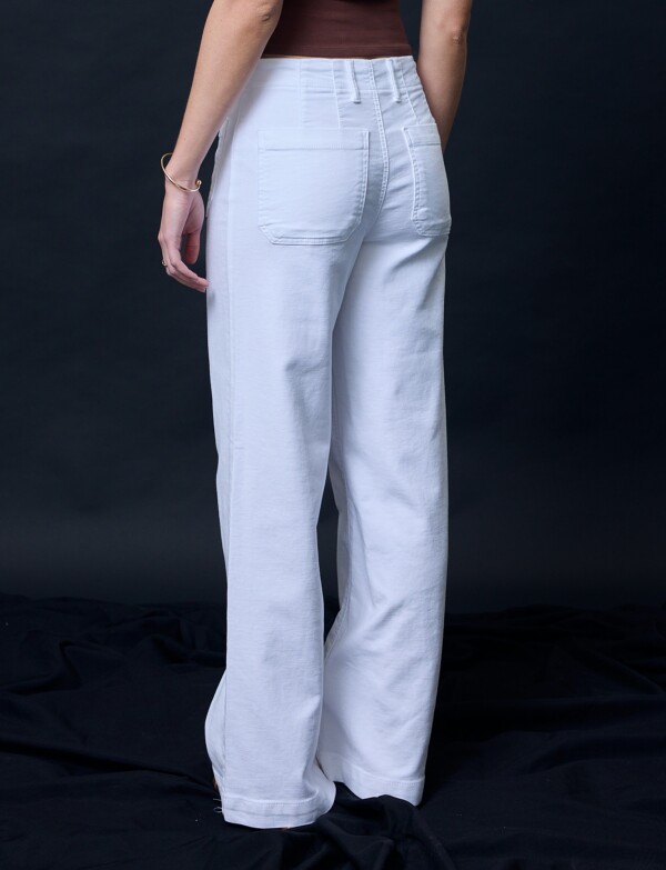 Jean Wide Leg BLANCO