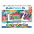 Puzzle Panoramico Paseo Familia Rompecabezas Educa Niños Puzzle Panoramico Paseo Familia Rompecabezas Educa Niños