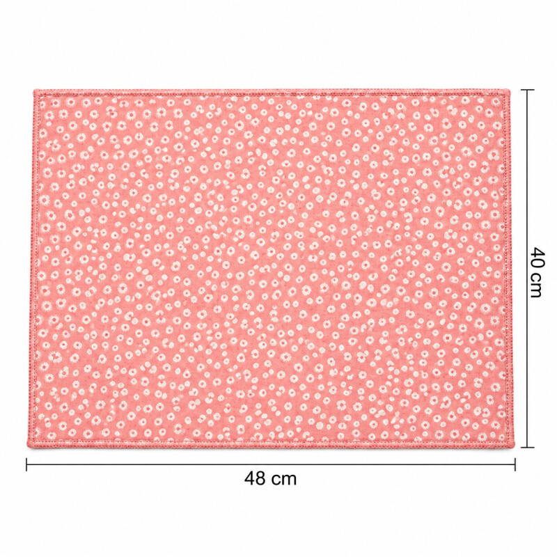 Tapete Escurridor Absorbente de Microfibra para Vajilla 40 x 48 cm Rosa