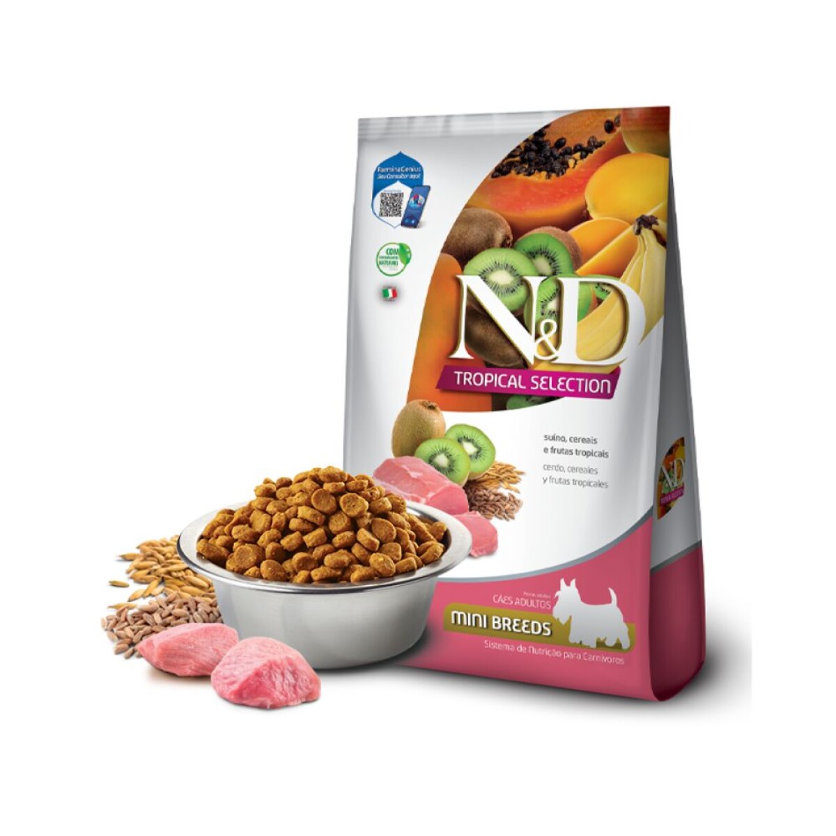 N&D Tropical Can Ad Mini Sui 2 + 0,5 Kg 