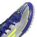 Championes de Fútbol 5 Unisex Adidas F50 Club TF Messi Plateado - Azul - Amarillo