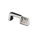 AFILADOR DE CUCHILLOS Y TIJERAS MOR 23X8,5CM NEGRO