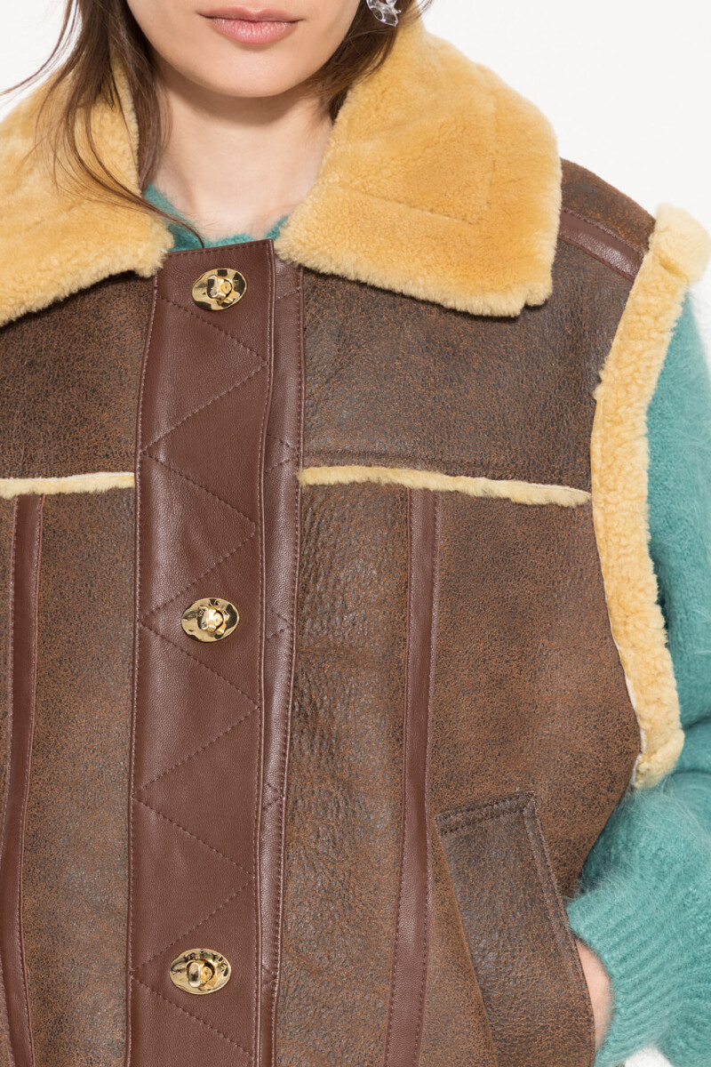 CHALECO STARK Marron