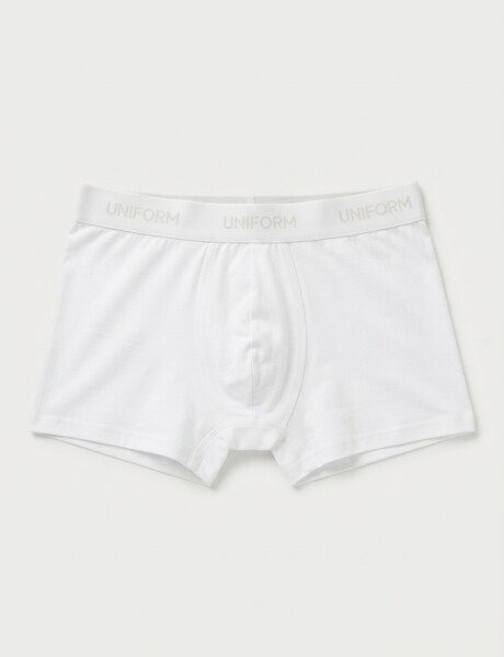 Boxer New Gino 27 Blanco/Blanco