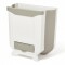 Cesto Basura Colgante Residuos Cocina Plegable Papelera Blanco