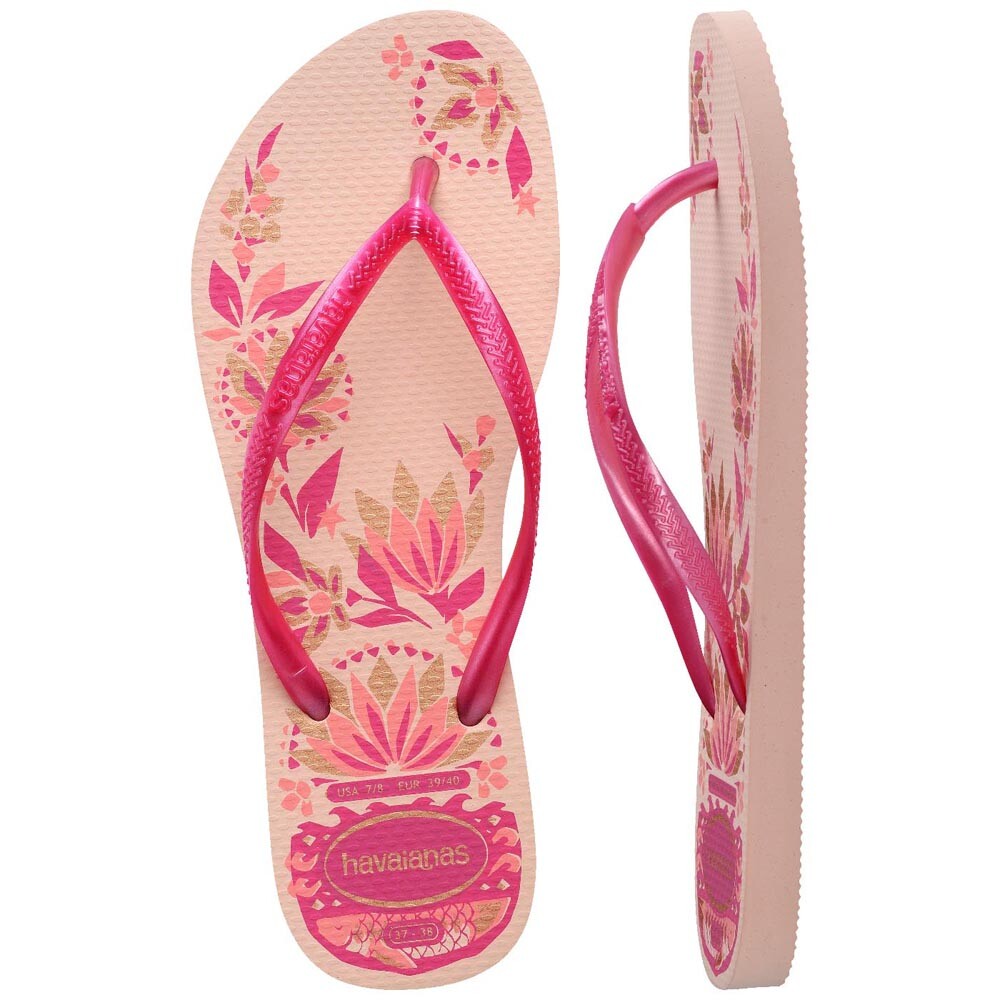 Sandalias Havaianas Slim Organic Mujer Rosa Ballet