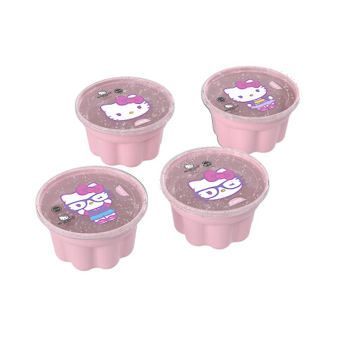 Pack x 4 Moldes con Forma Kitty 150 ml U