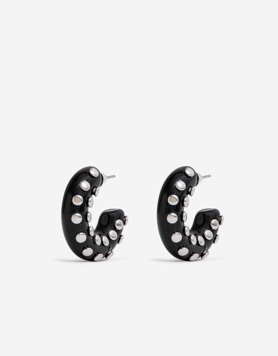 Argollas Resina Tachas 