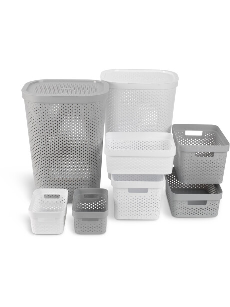 Cesta INFINITY 17L plástico blanco Cesta INFINITY 17L plástico blanco