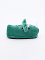 PANTUFLA MINI KIDS DINO VERDE
