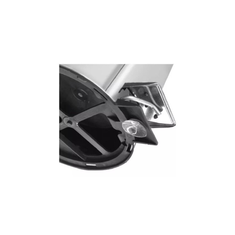 PAPELERA TACHO ACERO INOXIDABLE TRAMONTINA 3LTS PLATEADO