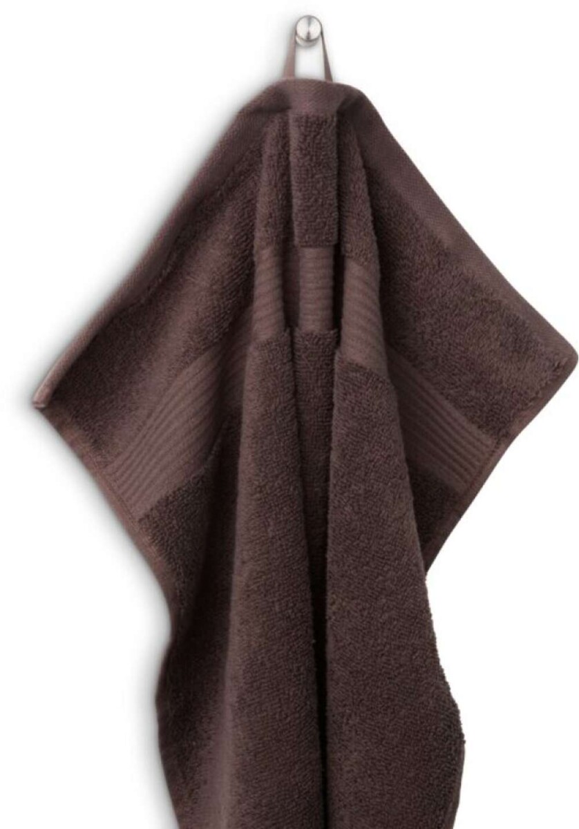 Toalla De Mano Karlstad 50X100 - Marron Oscuro 