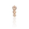 Dije Trilogy-Oro bajo-Piedra Zirconia-CP8524 Conpiedra