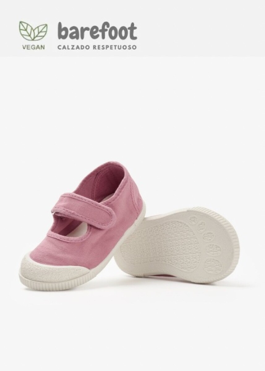 Merceditas barefoot rosa antiq - Rosa 