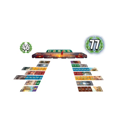 Repos Production - Juego de Mesa 7 Wonders Duel - +10 Años. 2 Jugadores. Idioma Español. 001