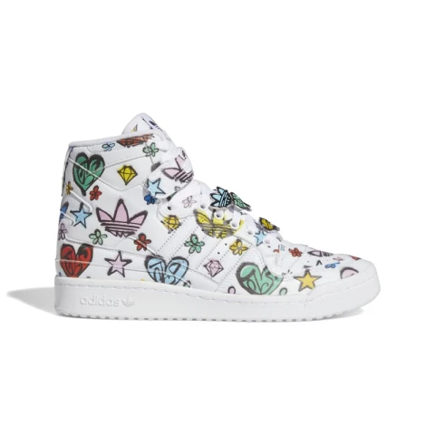 Championes Adidas High 84 Jeremy Scott Blanco