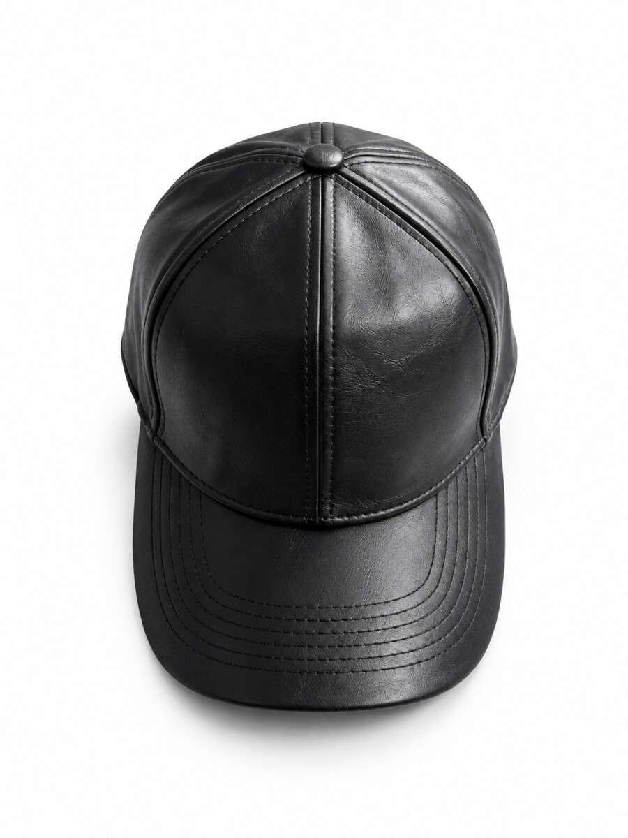GORRO VICERA MICA - NEGRO. 