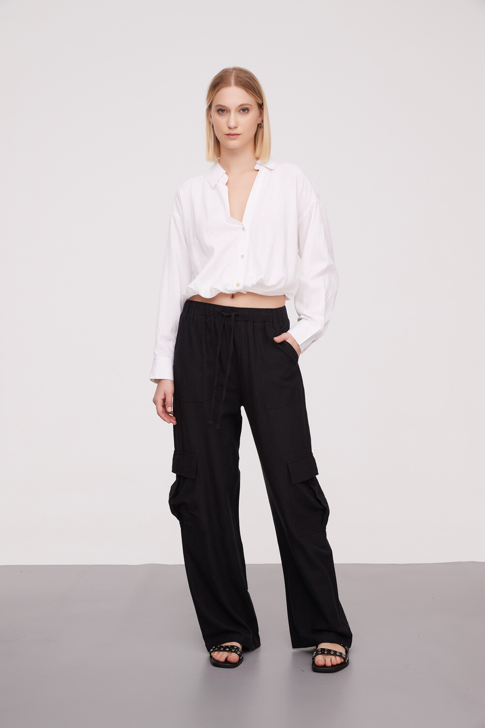 Pantalon Applepi Negro