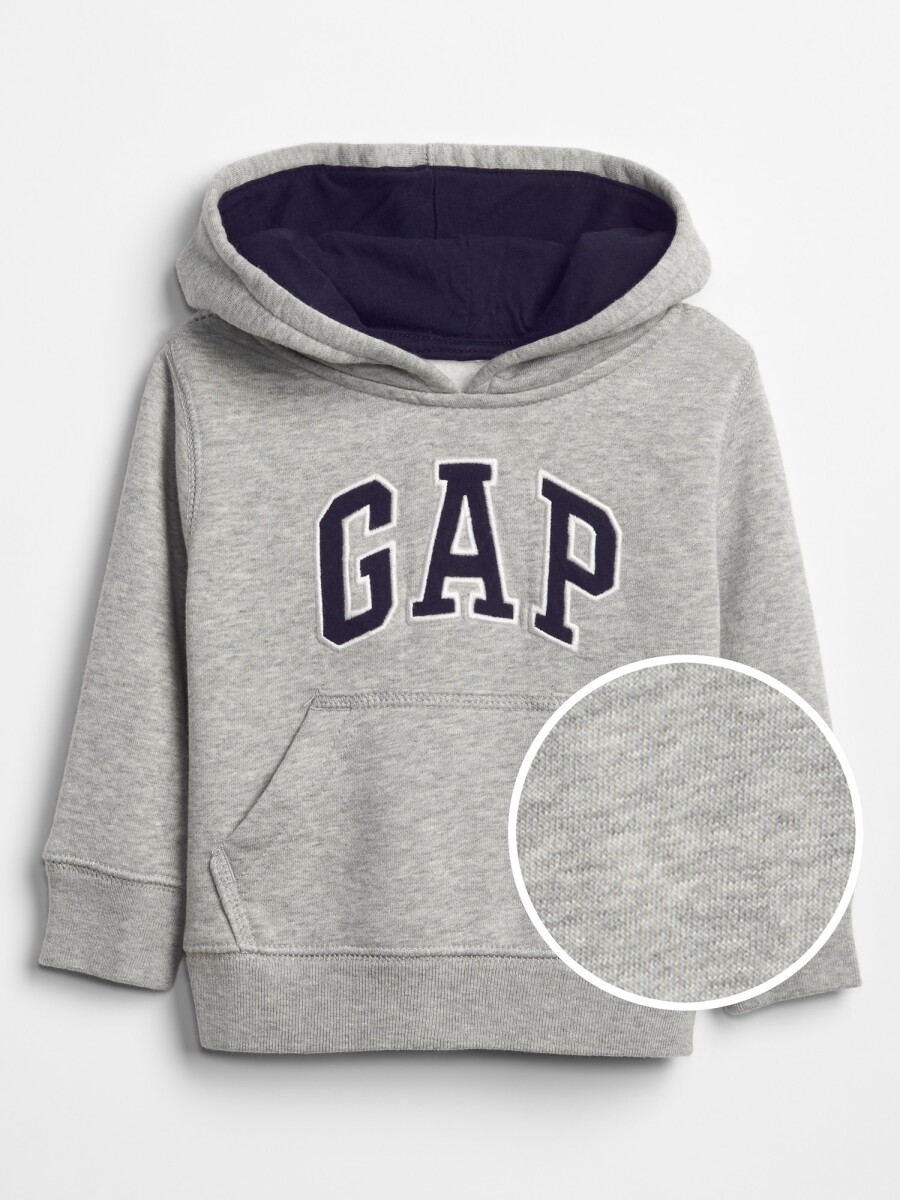 Canguro Logo Gap Toddler Niño - Light Heather Grey B08 