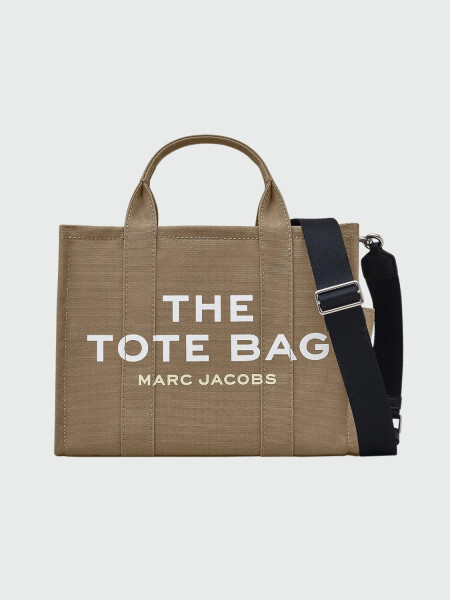 Marc jacobs - Bolso de lona, The Medium Tote Beige