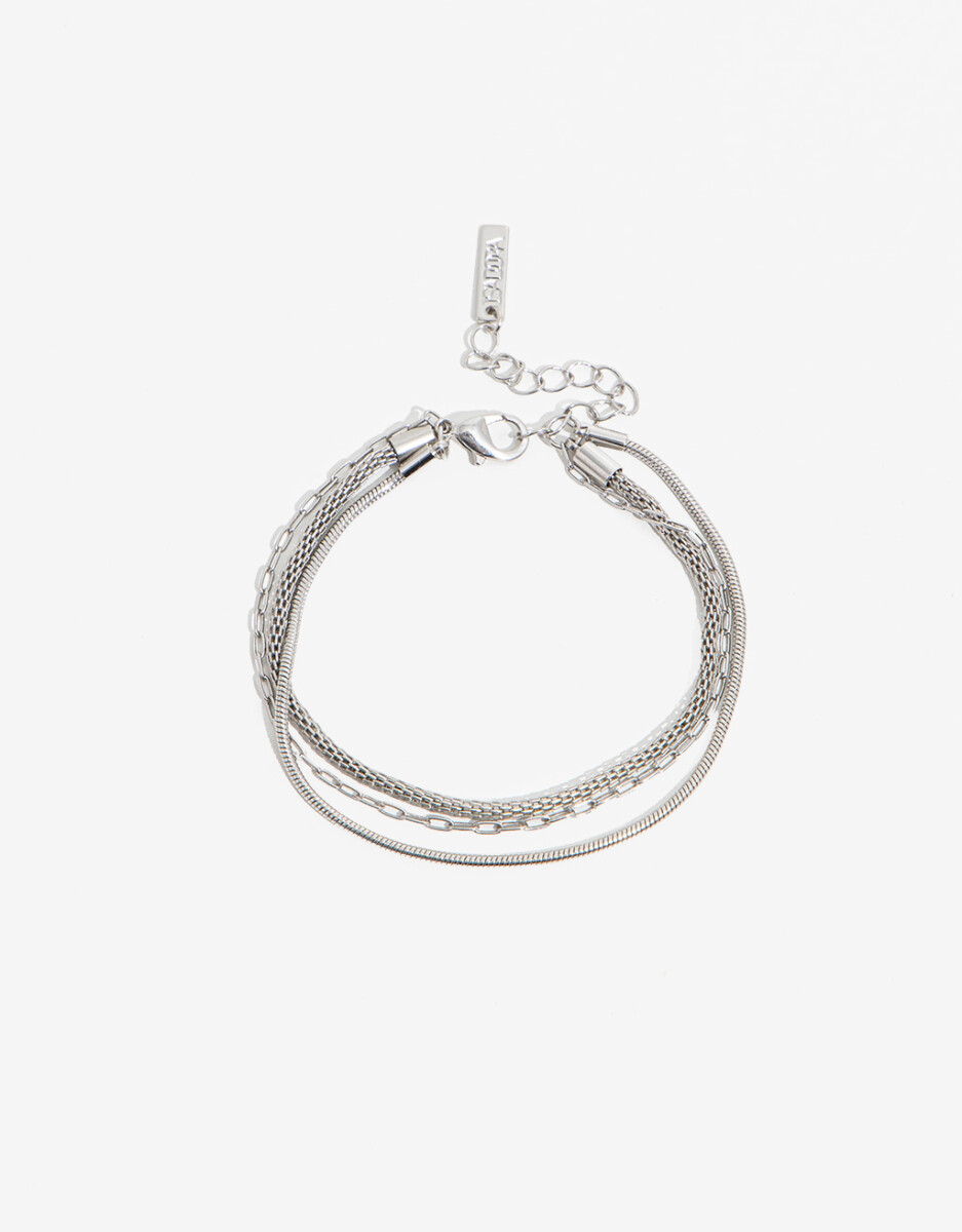 Pulsera Triple Cadena 