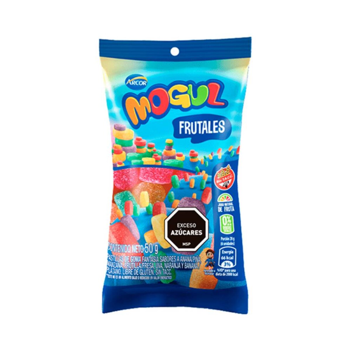 Gomitas Mogul Frutal 50g 