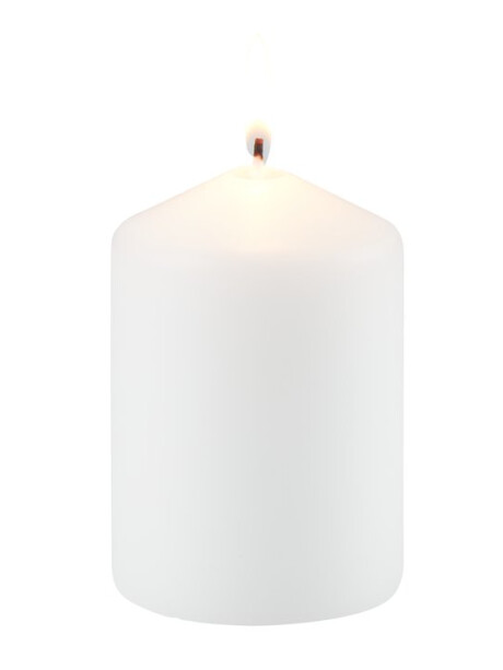 Vela pilar TORALF Ø7xA10cm blanco Vela pilar TORALF Ø7xA10cm blanco