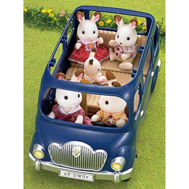 Coche familiar 7 plazas Sylvanian Coche familiar 7 plazas Sylvanian