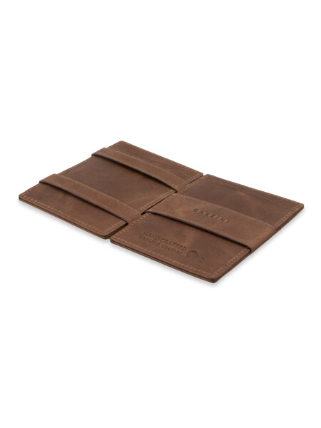 ESSENZIALE MAGIC AIRTAG WALLET BRUSHED BROWN