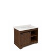 Mueble de baño de pie puerta granero 85cm Mueble De Baño De Pie Puerta Granero 85cm