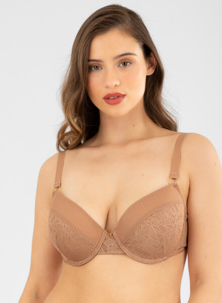 Soutien preformado copa c helecho Antique rose