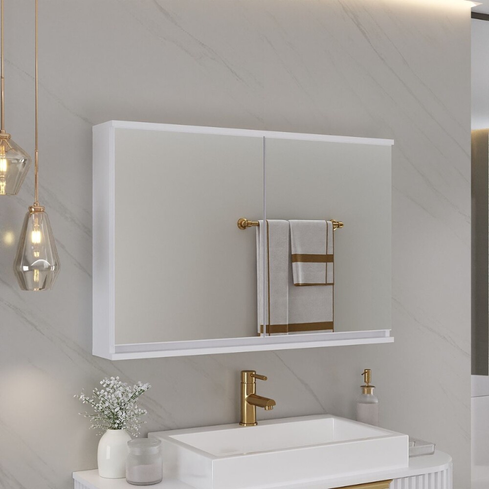 Botiquín Gabriela 90cm Blanco Botiquín Gabriela 90cm Blanco