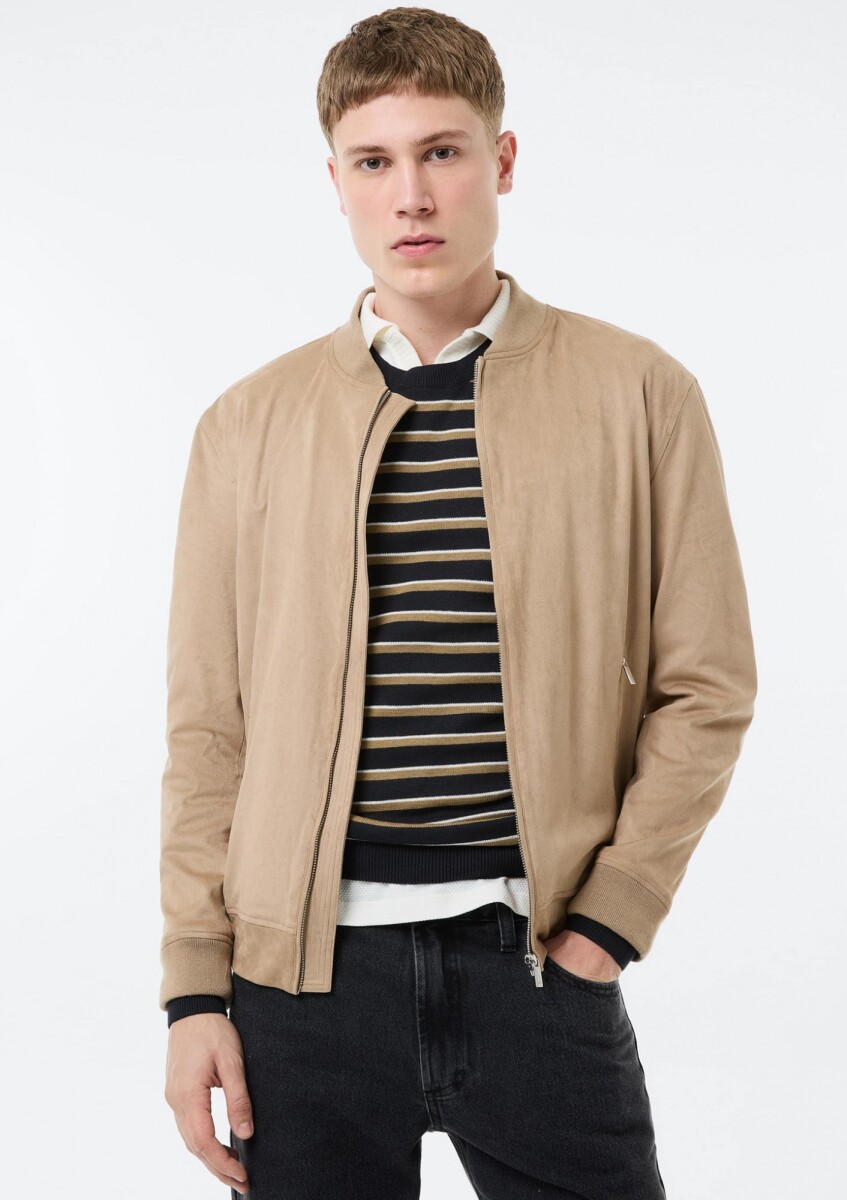CAMPERA CON CIERRE - MULTICOLOR 