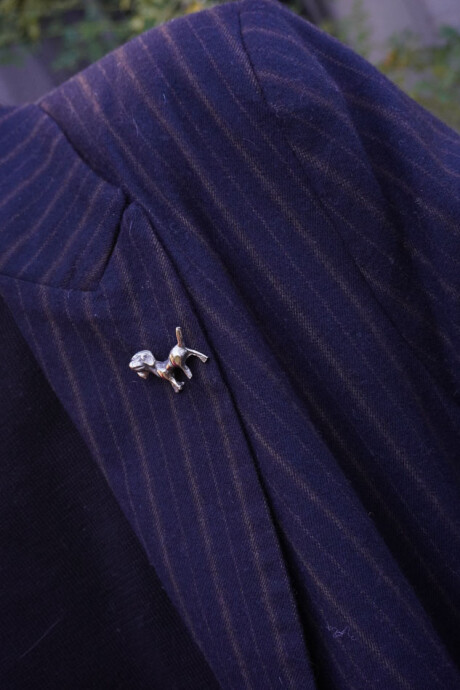 Doggie Pin Plateado