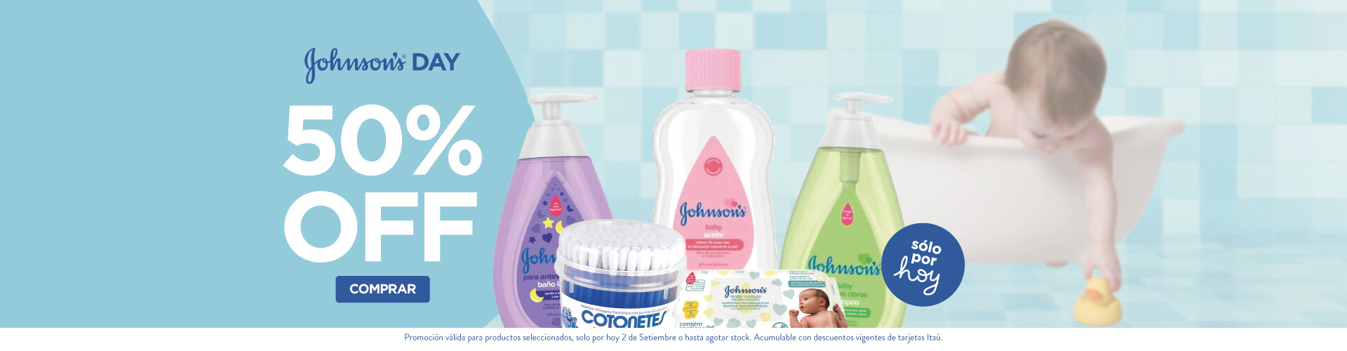 J&J Day 50% off.