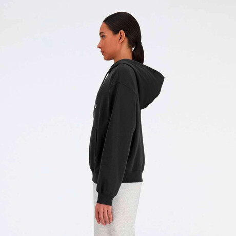 Abrigo Sport Essentials French Terry Logo Hoodie de Mujer Negro