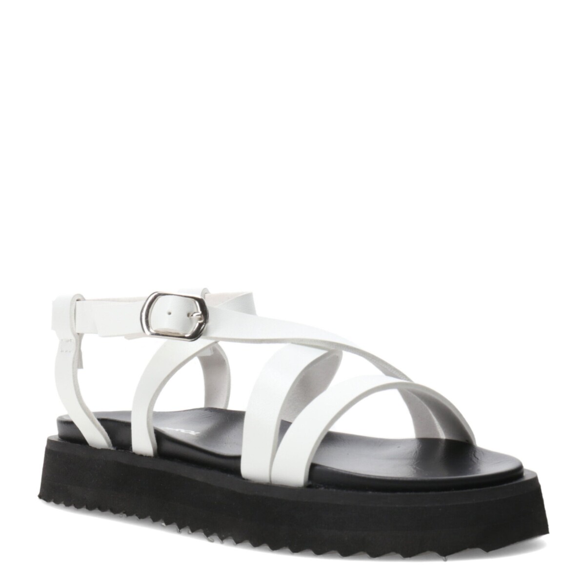 Sandalias de Niña MINI Miss Carol Califa con Hebilla - Blanco 