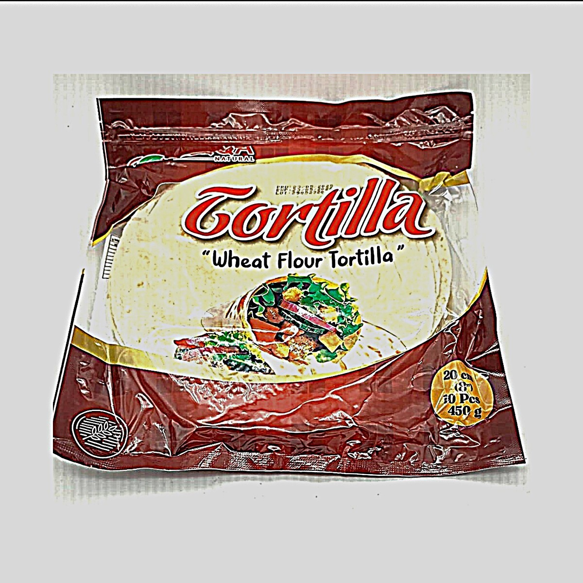 Tortilla 20 Cm 10 Unidades 