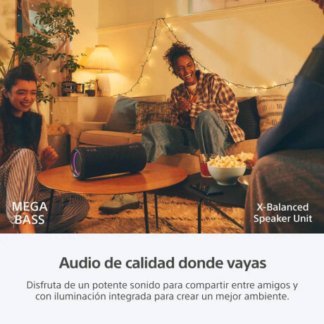 Parlante Portatil Sony BT XG300 Negro