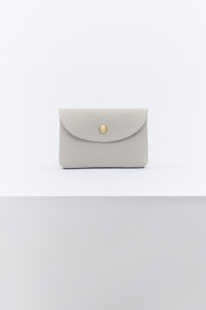 MONEDERO CUERO NATURAL