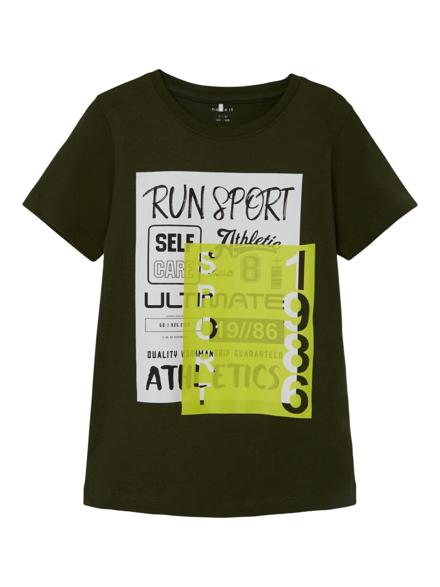 Camiseta Manga Corta Karto - Rifle Green 