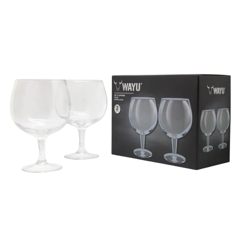 Wayu Set 2 Copones Cerveceros 650ml Wayu Set 2 Copones Cerveceros 650ml