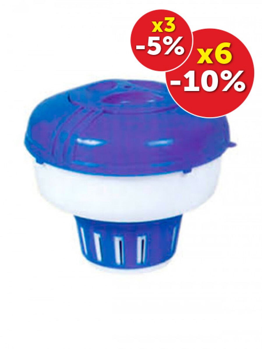 Boya de piscina - dispensadora de pastillas multiacción 